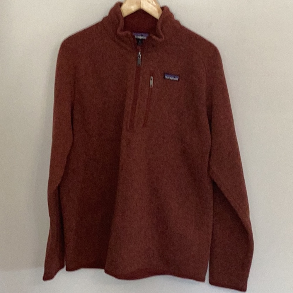 Patagonia Better Sweater 1/4 Zip Rust
